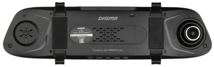 Видеорегистратор Digma FreeDrive 404 MIRROR DUAL 5, 1080x1920, 170°, черный видеорегистратор digma freedrive 606 mirror dual