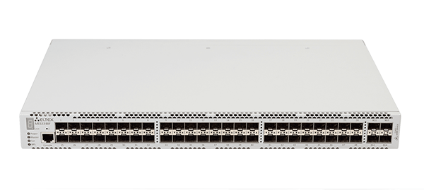 

Коммутатор управляемый ELTEX MES3348F 48x1000Base-X(SFP), 4x10GBase-X(SFP+), L3, 2 слота для модулей питания, MES3348F