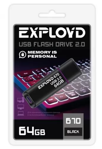 Exployd EX-64GB-670-Black