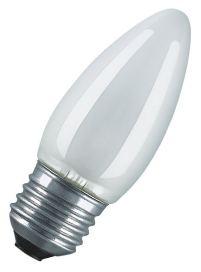 

Лампа накаливания LEDVANCE 4008321411365 CLASSIC B FR 40W E27 OSRAM, 4008321411365