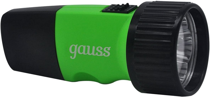 

Фонарь Gauss GF103 ручной GFL103 1W 40lm NI-MH 250mAh LED, GF103