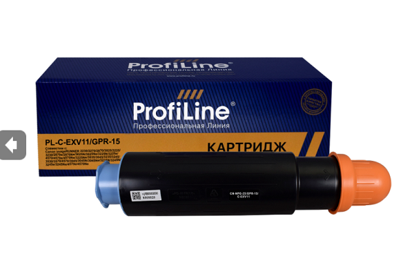 

Картридж ProfiLine PL-C-EXV11/GPR-15 Тонер-туба для принтеров Canon IR2230/2270/2830/2870/3025/3025N/3030/3030N/3225/3225N/3230/3530/3570/4570 24000 к, PL-C-EXV11/GPR-15