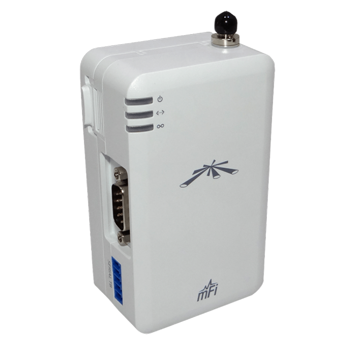 

Коммутатор Ubiquiti mPort-S IP шлюз для mFi сети, 1x Ethernet, Wi-Fi, USB, mFi Terminal Block Port, DB9 Serial Port, mPort-S