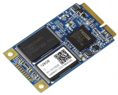 Накопитель SSD mSATA SmartBuy SB128GB-S11TLC-MSAT3 S11 128GB PS3111 TLC 3D NAND 560/465MB/s IOPS 90K/70K MTBF 1.5M RTL