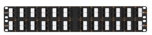 

Патч-панель NIKOMAX NMC-RP48UD2-AN-2U-BK, NMC-RP48UD2-AN-2U-BK