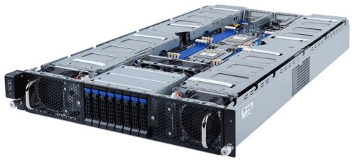 Серверная платформа 2U GIGABYTE G292-Z45 (SP3, 16*DDR4 (3200), 8*2.5
