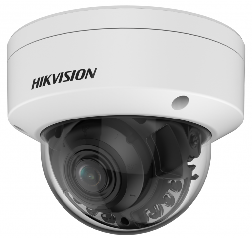 Видеокамера IP HIKVISION DS-2CD2187G2H-LISU(2.8mm) 8Мп уличная купольная с Smart гибридной EXIR/LED подсветкой до 30м и технологией AcuSense