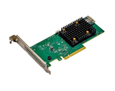 Адаптер LSI 05-50134-03 9540-8i SGL, PCIe 4.0 x8 LP, SAS/SATA/NVMe, RAID 0,1,5,6,10,50,60, 8port(1 * int SFF8654), 4GB Cache, 3908ROC, RTL (007479)