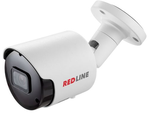 Видеокамера IP REDLINE RL-IP18P-S.FD уличная цилиндрическая 4K, размер 1/2.8” SONY STARVIS CMOS, цвет белый с черным