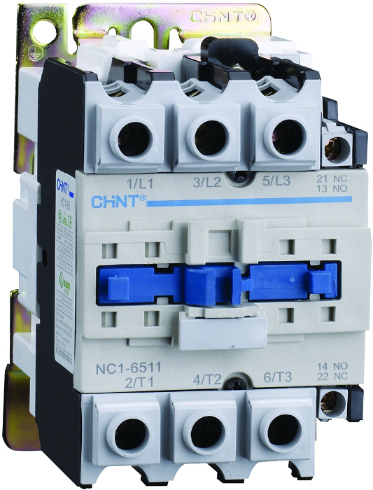 

Контактор CHINT 222714 NC1-6511, 65А, 230В/АС3, 1НО+1НЗ, 50Гц (R), 222714