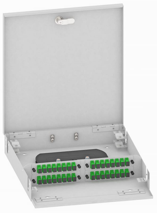 

Кросс оптический настенный TopLAN КРН-Top-32SC/A-OS2-GY 32 SC/APC адаптеров, одномодовый, укомплектованный, КРН-Top-32SC/A-OS2-GY