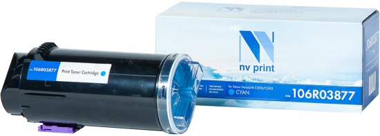 

Тонер-картридж NVP NV-106R03877C cyan для Xerox VersaLink C500/C505 (2400k), NV-106R03877C