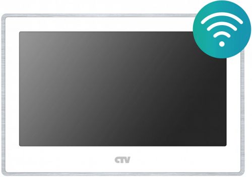 Видеодомофон CTV CTV-M5702 (белый) поддержка форматов AHD, TVI, CVI и CVBS с разрешением 1080p/720p/