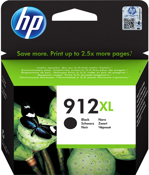 Картридж HP 912 3YL84AE черный (825стр.) для HP OfficeJet 801x/802x