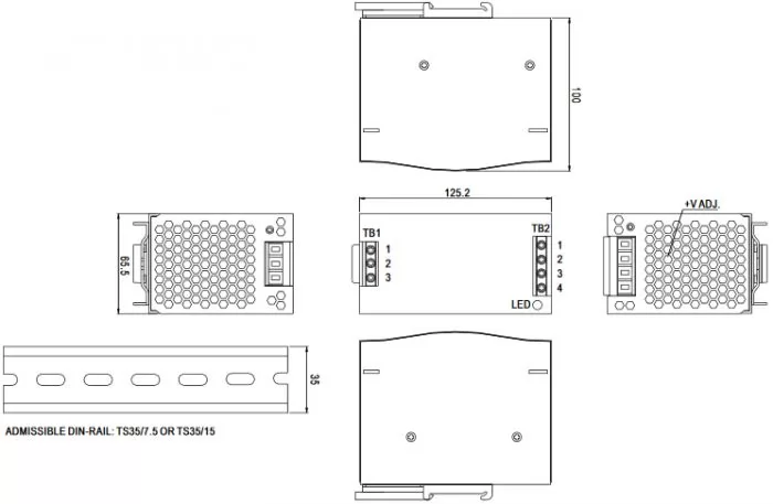 Mean Well DRH-120-48