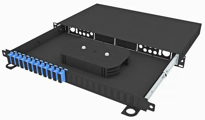 TopLAN КРСв-Top-1U-24SC/U-OS2-BK