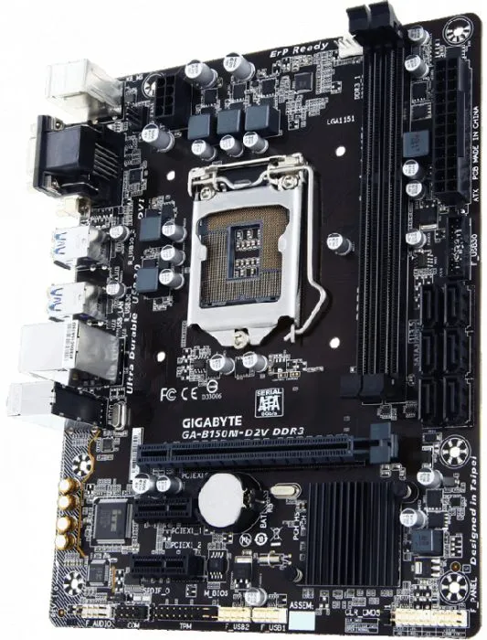 фото GIGABYTE GA-B150M-D2V DDR3