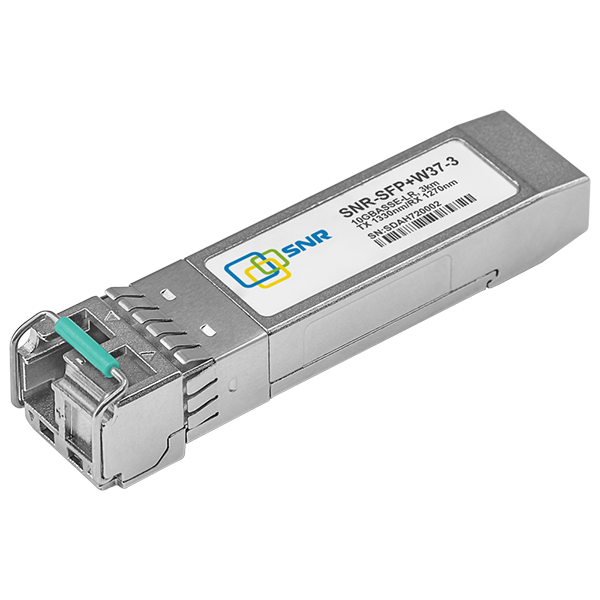 Модуль SFP+ SNR SNR-SFP+W37-3 WDM, дальность до 3км (5dB), 1330нм