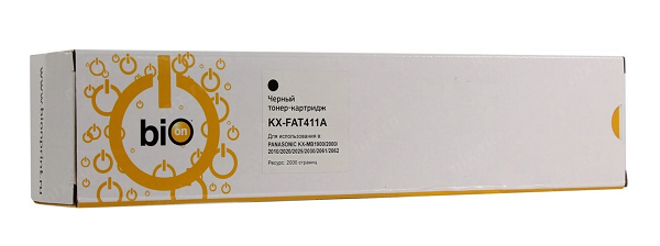 Картридж BION BionFAT411A для Panasonic KXMB1900/MB2000/MB2010/MB2020/MB2025/MB2030/MB2051/MB2061,2000стр