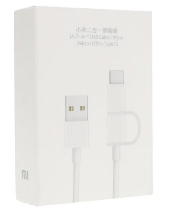 Xiaomi Mi 2-in-1 USB Cable Micro-USB to Type-C