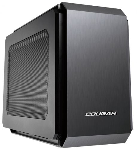 Корпус mini-ITX Cougar QBX 108M020002-00 чёрный, без БП, Mini-ITX