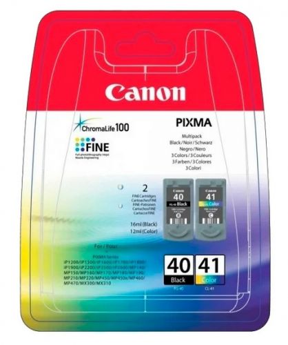 Картридж Canon PG-40/CL-41 0615B043 для PIXMA MP450/MP170/MP150/iP2200/iP1600/iP6220D/iP6210D/iP22,