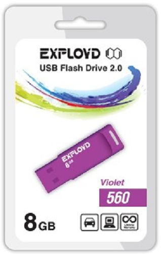 Накопитель USB 2.0 8GB Exployd 560