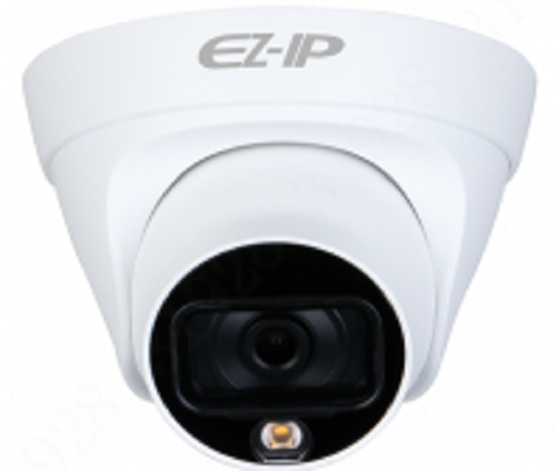 цена Видеокамера IP EZ-IP EZ-IPC-T1B20P-LED-0280B 1/2.7 2 Мп КМОП 25 к/с, Full Color, 15м LED-подсветка, 0.005 Лк F1.6, объектив 2.8 мм, DWDR, 3D DNR, H.2