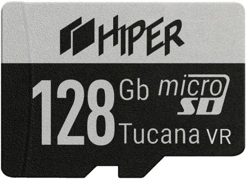 Карта памяти 128GB HIPER Tucana VR HI-MSD128GU3V30 microSDXC, UHS-1 U3 - фото 1