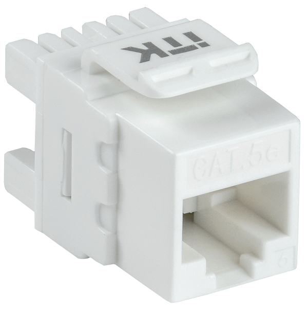 

Модуль Keystone RJ45 UTP ITK CS1-1C5EU-12 5E 110 IDC 180 град., CS1-1C5EU-12