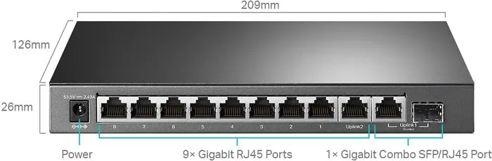 TP-LINK TL-SG1210MPE