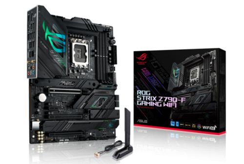 Материнская плата ATX ASUS ROG STRIX Z790-F GAMING WIFI (LGA1700, Z790, 4*DDR5 (7800), 4*SATA 6G RAI