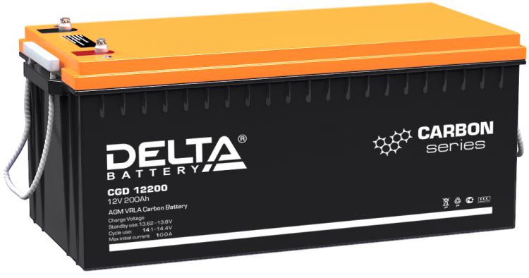 Батарея Delta CGD 12200 12В, 200Ач