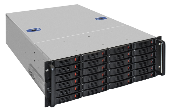 Корпус серверный 4U Exegate Pro 4U660-HS24 EX293269RUS RM 19", высота 4U, глубина 660, БП 1000RADS, 24xHotSwap, USB