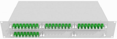 

Кросс оптический стоечный TopLAN КРС-Top-2U-64LC/A-OS2-GY, КРС-Top-2U-64LC/A-OS2-GY