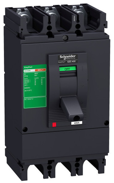 

Автоматический выключатель Schneider Electric EZC400N3350N 3P/3T 350A 36кA/415В, EZC400N3350N