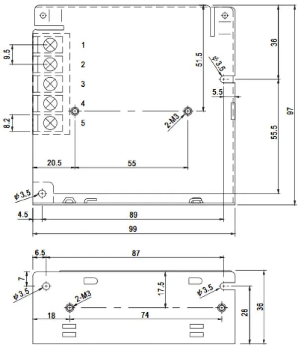 Mean Well SD-25B-12