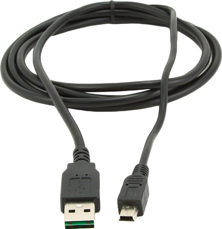 

Кабель интерфейсный USB 2.0 Cablexpert AM/miniB 5P CC-5PUSB2D-0.3M мультиразъем USB, 30 cм, к ПК, хабу, AC адаптеру USB любой стороной, AM/miniB 5P