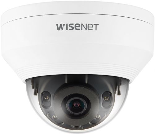 Видеокамера IP Wisenet QNV-8010R 5МП уличная антивандальная купольная с функцией день-ночь (эл.мех.