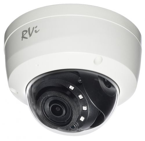 Видеокамера IP RVi RVi-1NCD2176 (2.8) white купольная; 1/2.8” КМОП-сенсор с прогрессивной разверткой