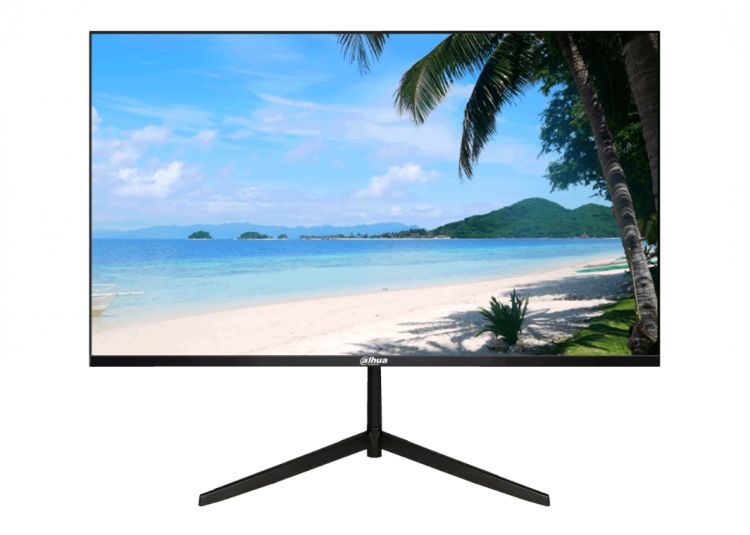 Монитор 21,45" Dahua DHI-LM22-B200 VA, 1920x1080 (16:9), 75Hz, 5ms, 178°/178°, 250cd, VGA, HDMI, аудиовыход, с ультратонкой рамкой, светодиодная подсв