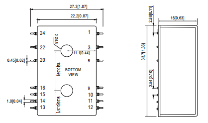 

Преобразователь AC-DC сетевой Mean Well IRM-01-12S, IRM-01-12S