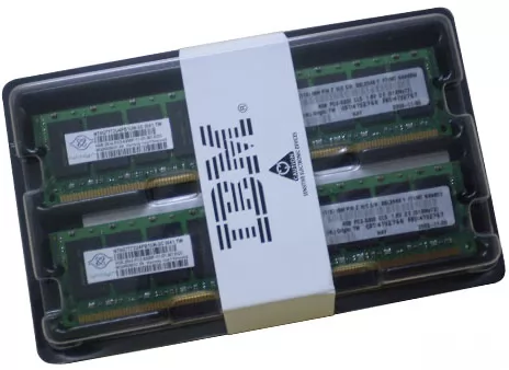 IBM 8GB RDIMM (2x4GB Kit) PC2-5300 CL5 ECC LP (41Y2768