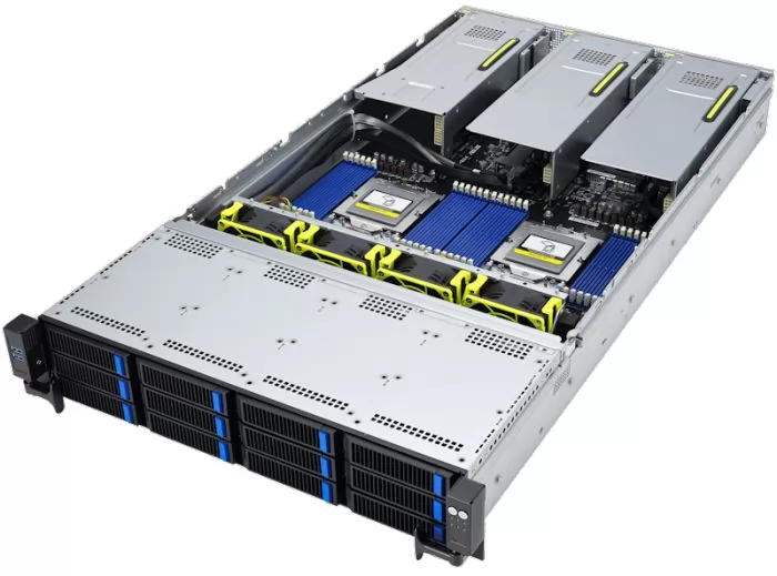 фото ASUS RS720A-E12-RS12/10G/2.6kW/8NVMe/GPU