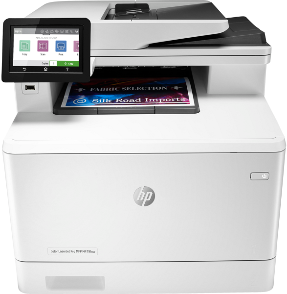 МФУ лазерное цветное HP Color LaserJet Pro M479fnw W1A78A А4, 27/27 стр/мин, 512Мб, USB, Ethernet, Wi-Fi, BT