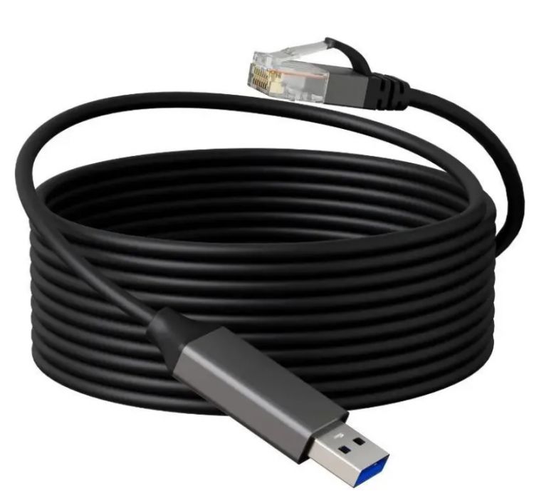 

Кабель интерфейсный Buro BU-USB-A-LAN1000-2M USB A (m) RJ-45 (m) 2м черный (пакет) (2030924), BU-USB-A-LAN1000-2M