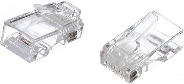 

Коннектор VCOM NM006-1/100 RJ-45 (8P8C) для UTP кабеля 6кат (100 шт), NM006-1/100