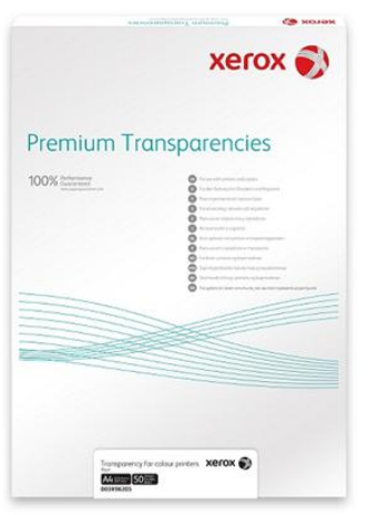 

Бумага Xerox 003R98198 Пленка XEROX Transparency Premium Universal A4,100г/м,100л.для лазерной печати, прозрачная., 003R98198