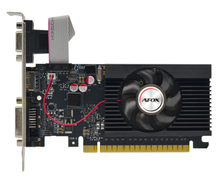 Видеокарта PCI-E Afox GeForce GT 730 (AF730-2048D3L3-V3) 2GB DDR3 64bit 900/1600MHz DVI/HDMI/D-Sub