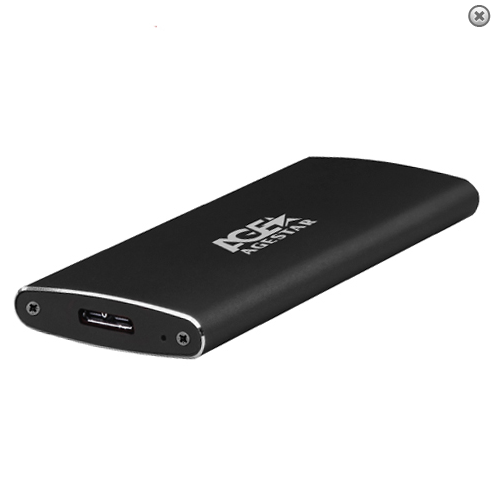 

Внешний корпус AgeStar 3UBMS2 (BLACK) USB 3.0, mSATA, алюминий, черный, 3UBMS2 (BLACK)